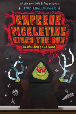 Book cover for Emperor Pickletine Rides the Bus by Tom Agleberger