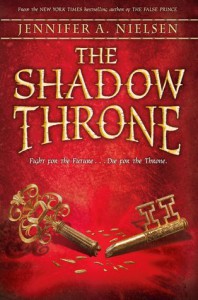 Book cover for The Shadow Throne by Jennifer A. Nielsen