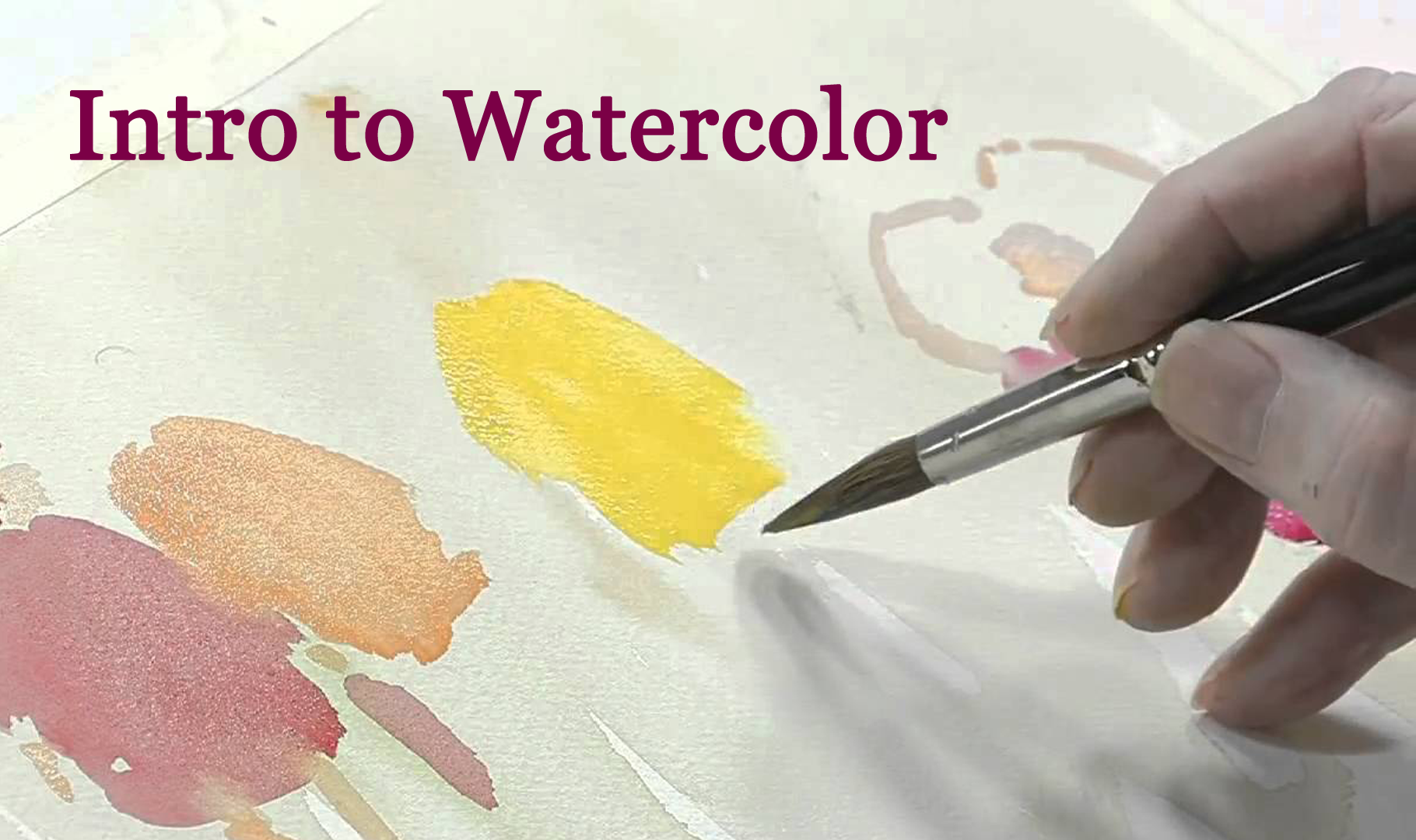 On the Same Page Introduction to Watercolor On the Same Page Introduction to Watercolor