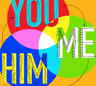 You and Me and Him by Kris Dinnison