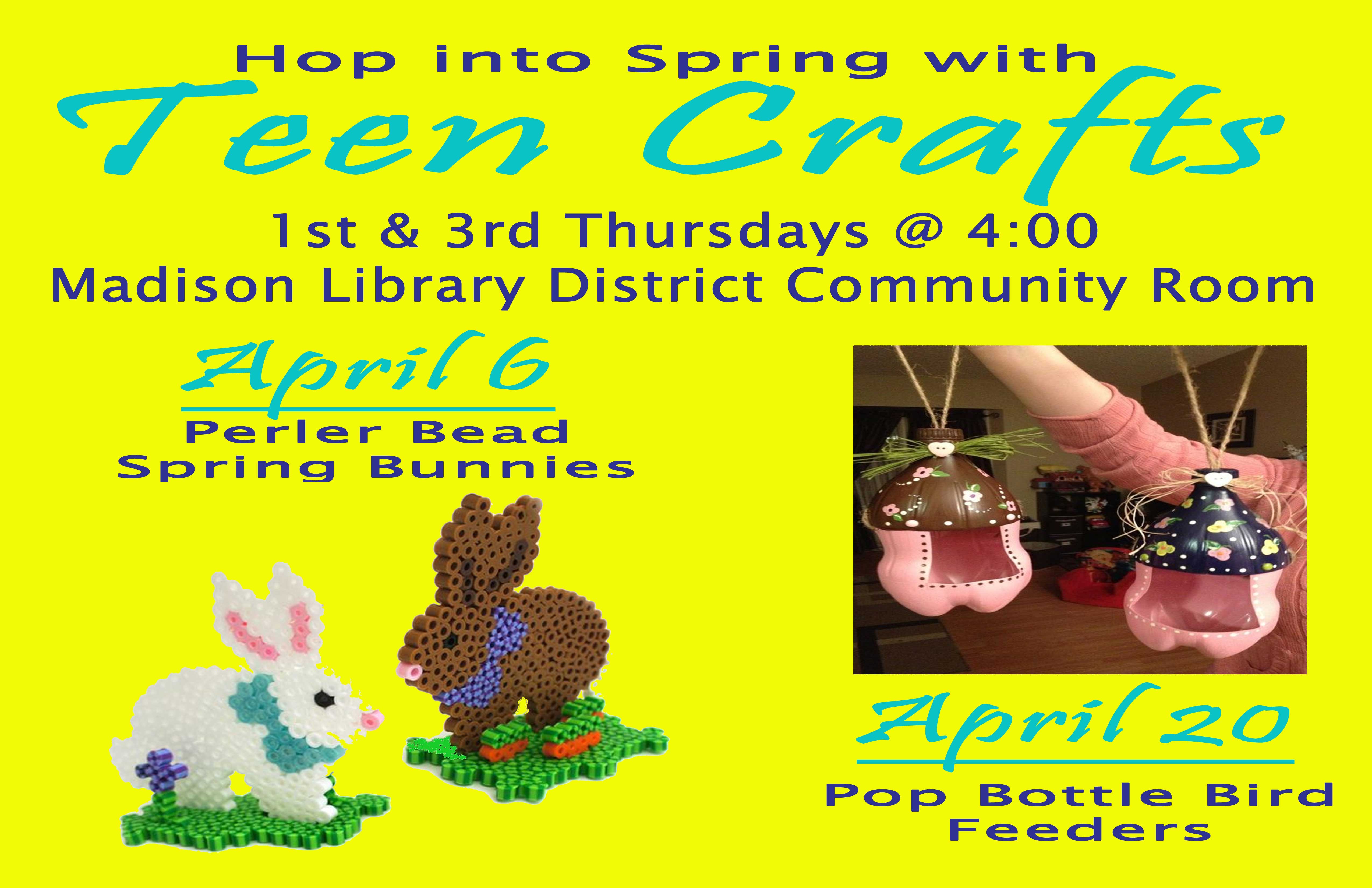 Teen Crafting in April