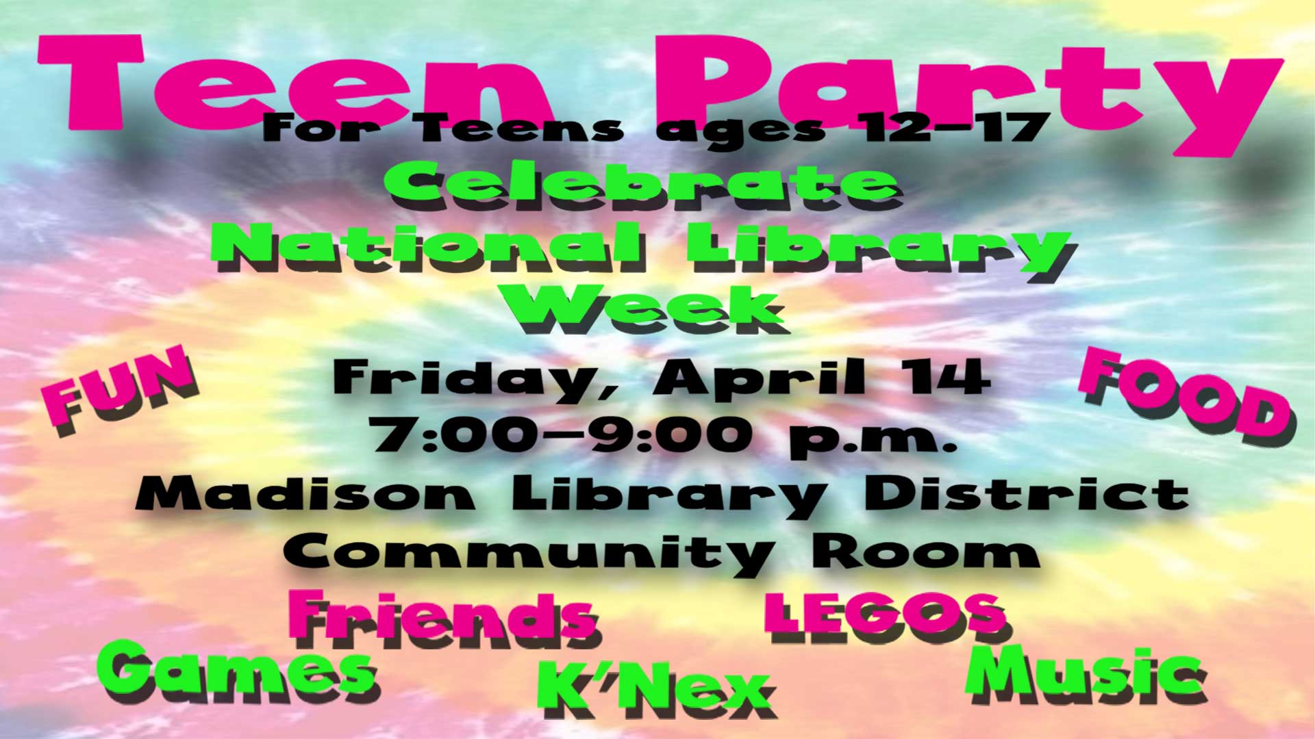 Teen Party on Friday!