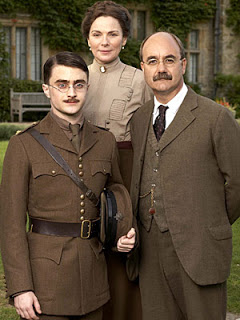 Cast of My Boy Jack (Daniel Radcliffe, Kim Cattrall & David Haig)