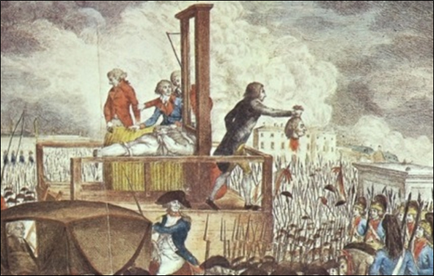 Execution by Guillotine During the Reign of Terror
