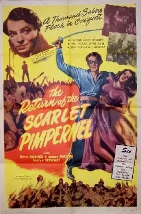The Return of the Scarlet Pimpernel (1937) Movie Poster