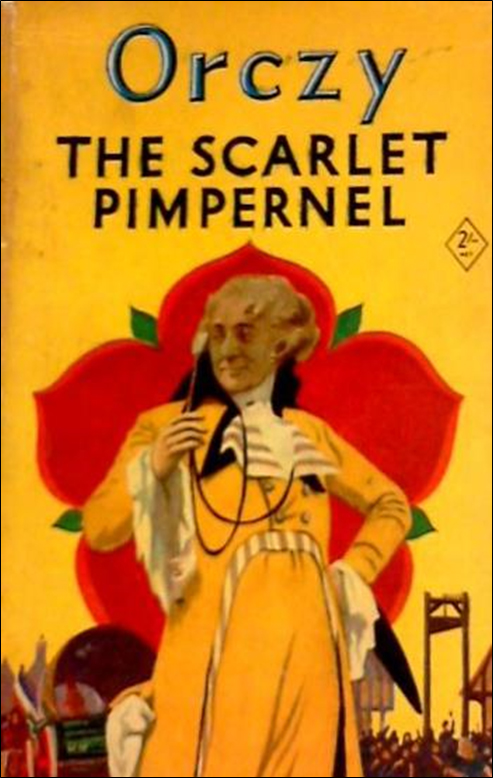 The Scarlet Pimpernel Book Cover From 1951