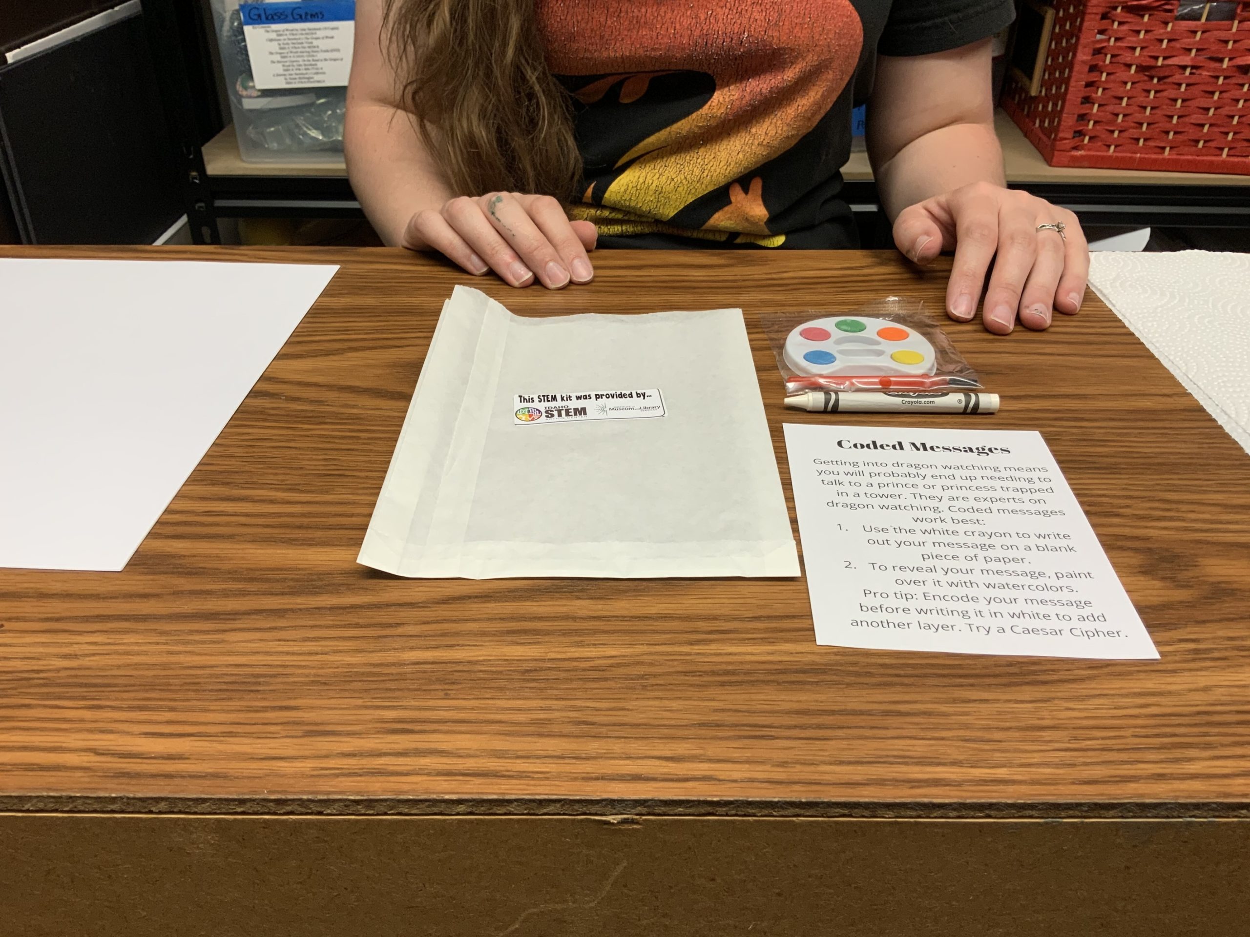 Summer STEM – Coded Messages