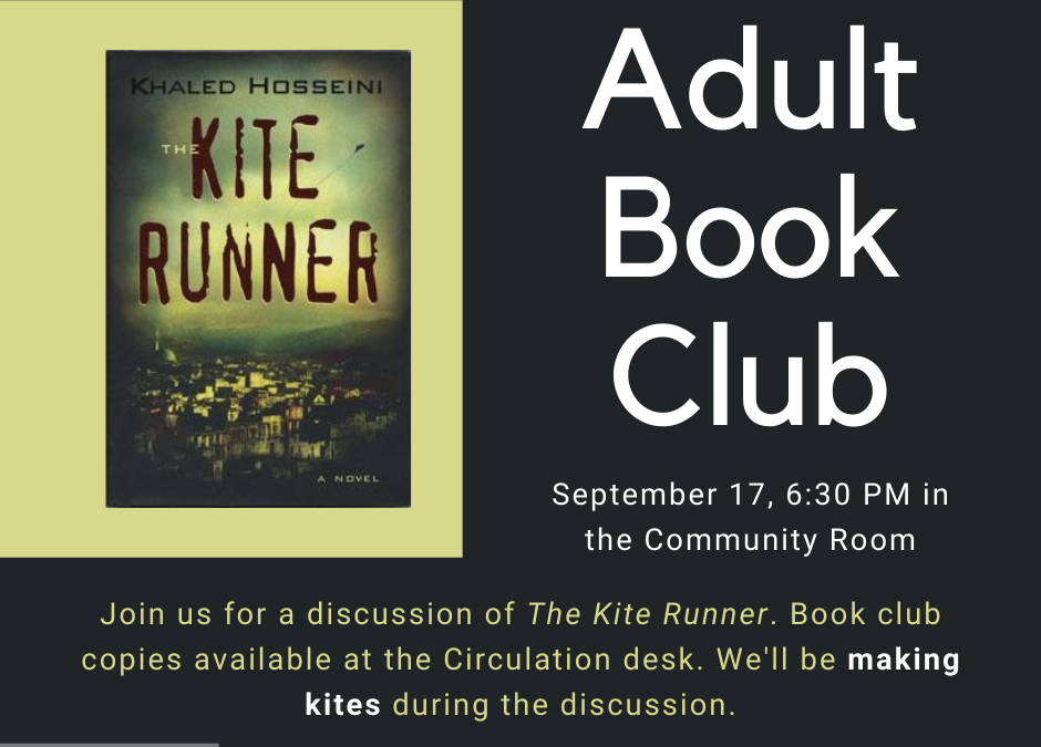 September Adult Book Club