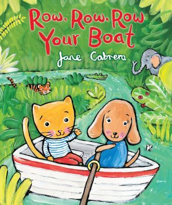 Book Cover for Row, Row, Row Your Boat by Jane Cabrera