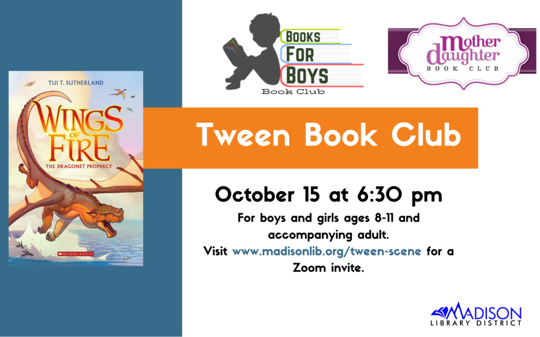 October Combined Tween Book Club
