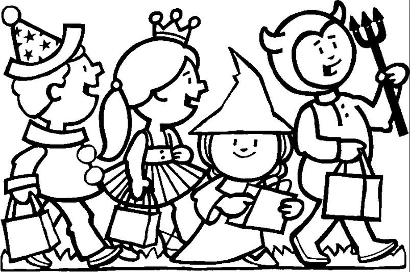 halloween-costume coloring page