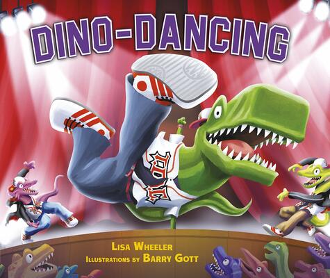 Book cover of Dino Dancing by Lisa Wheeler
