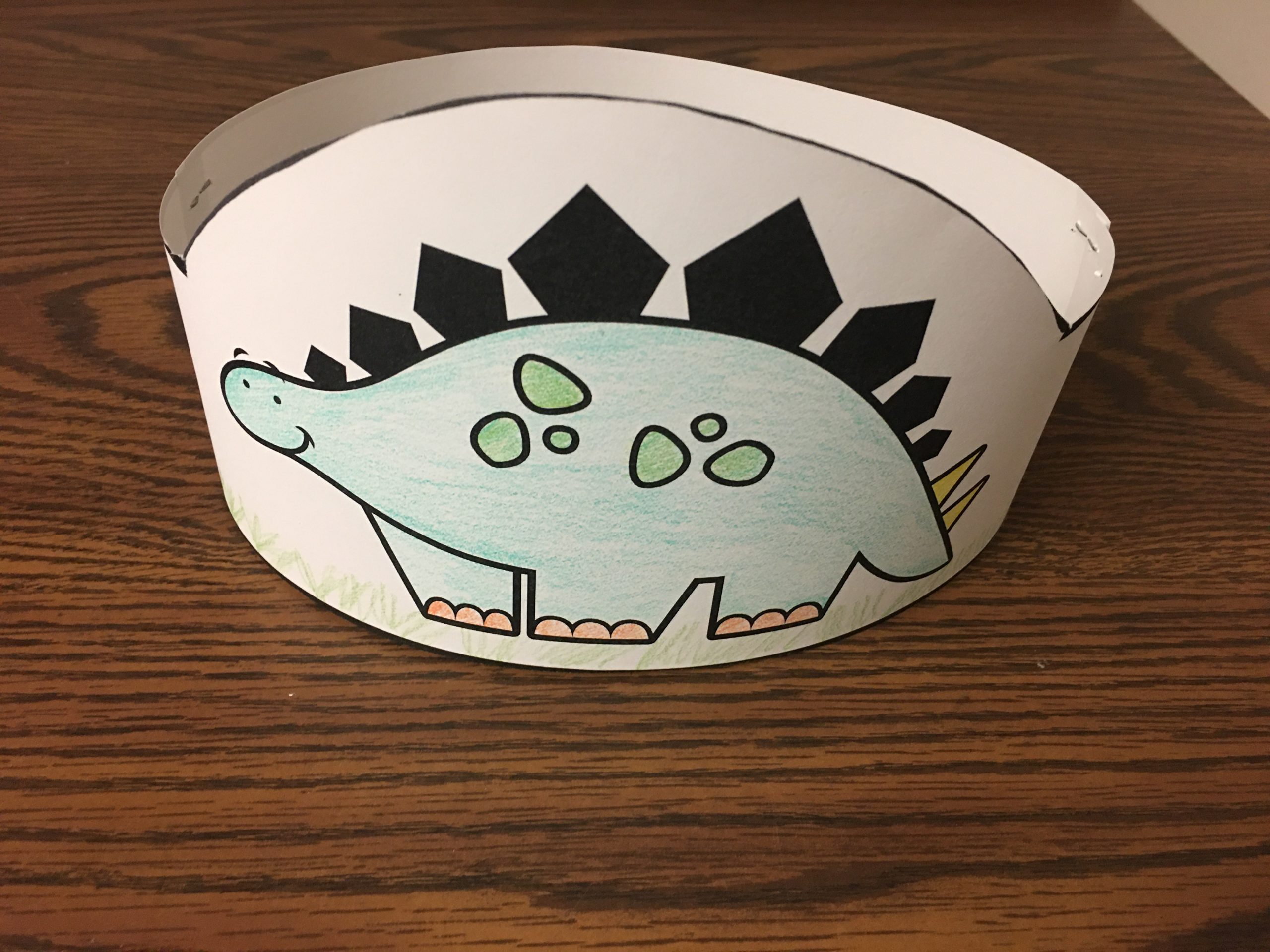 dino headband