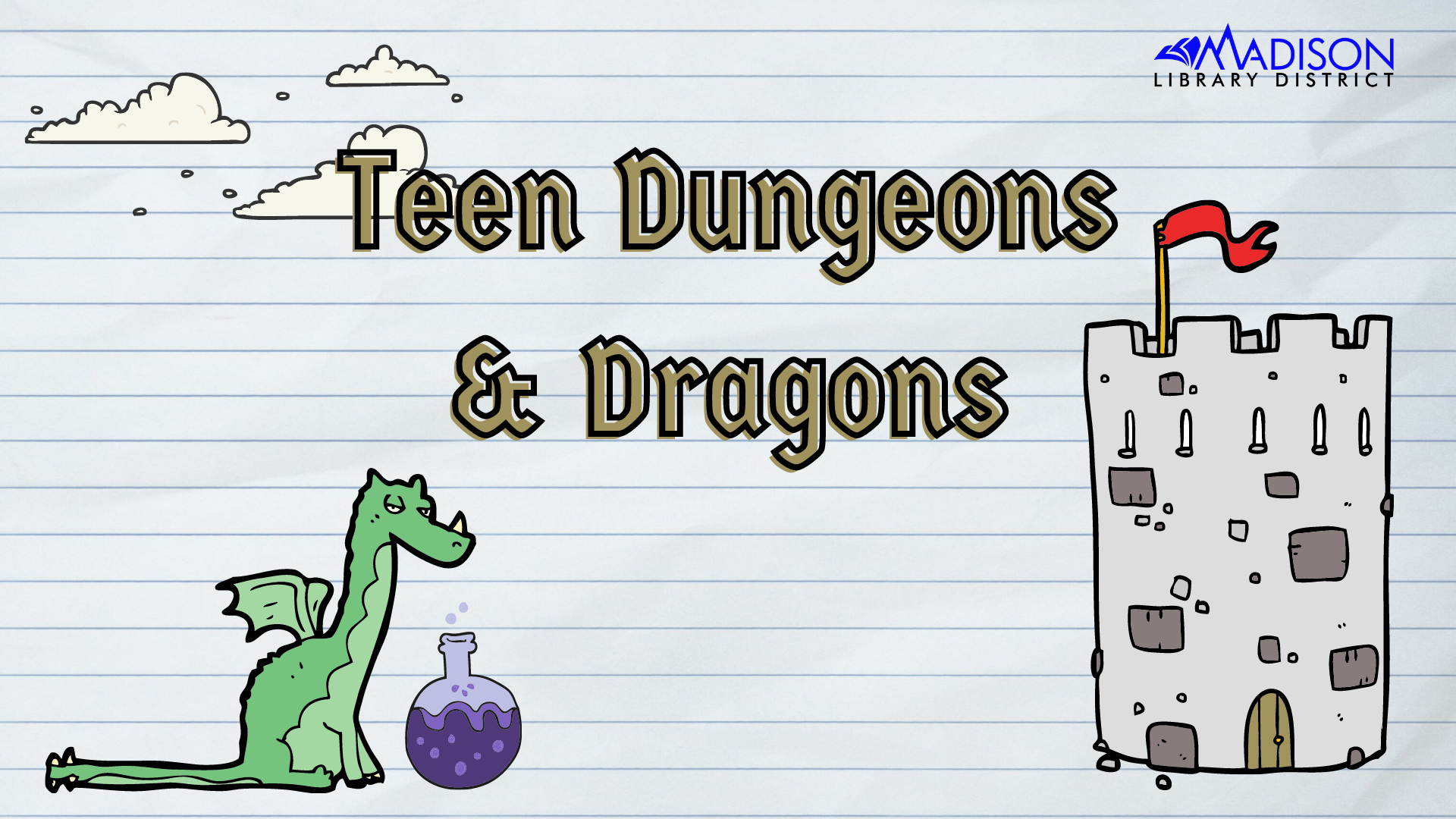 Blog Jan Teen Dungeons and Dragons Teen action council have a say in what goes on at the library for teens