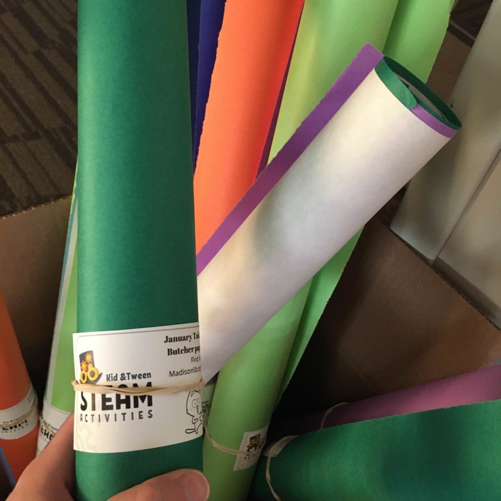 » Kid and Tween STEAM Butcher Paper Creations