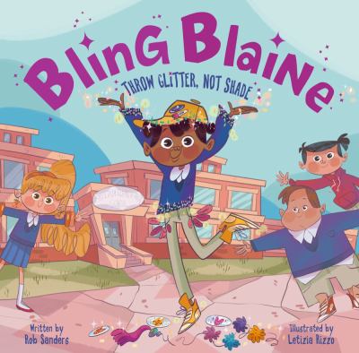 Bling Blaine Throw Glitter, Not Shade by Rob Sanders