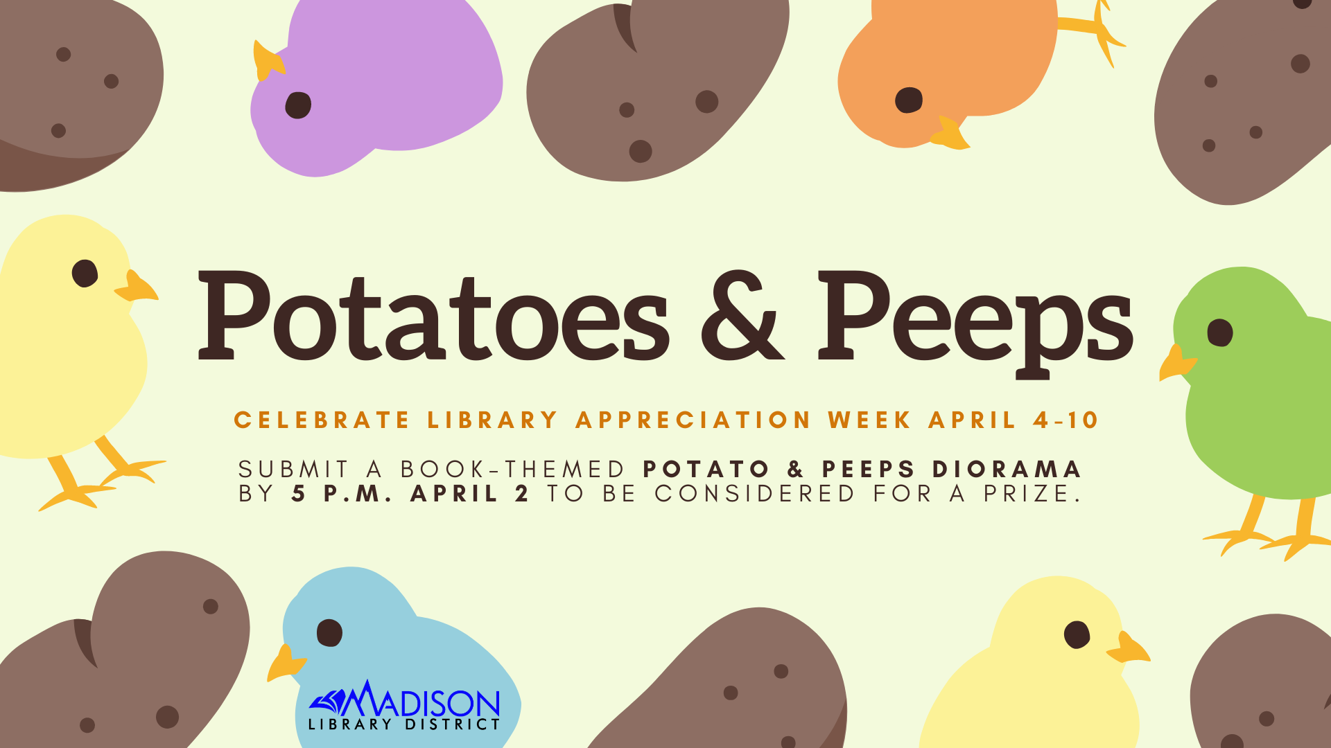 Blog Potatoes and Peeps March 2021