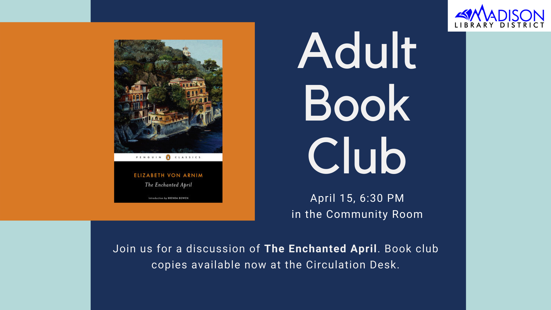 Blog Adult Book Club April 2021
