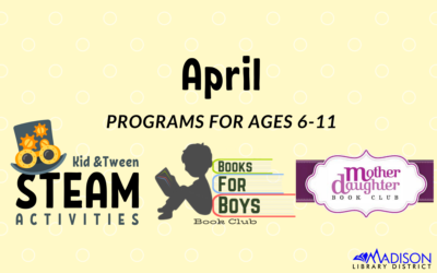 April Kid and Tween Activities