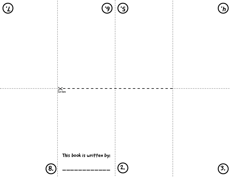 story time library book template