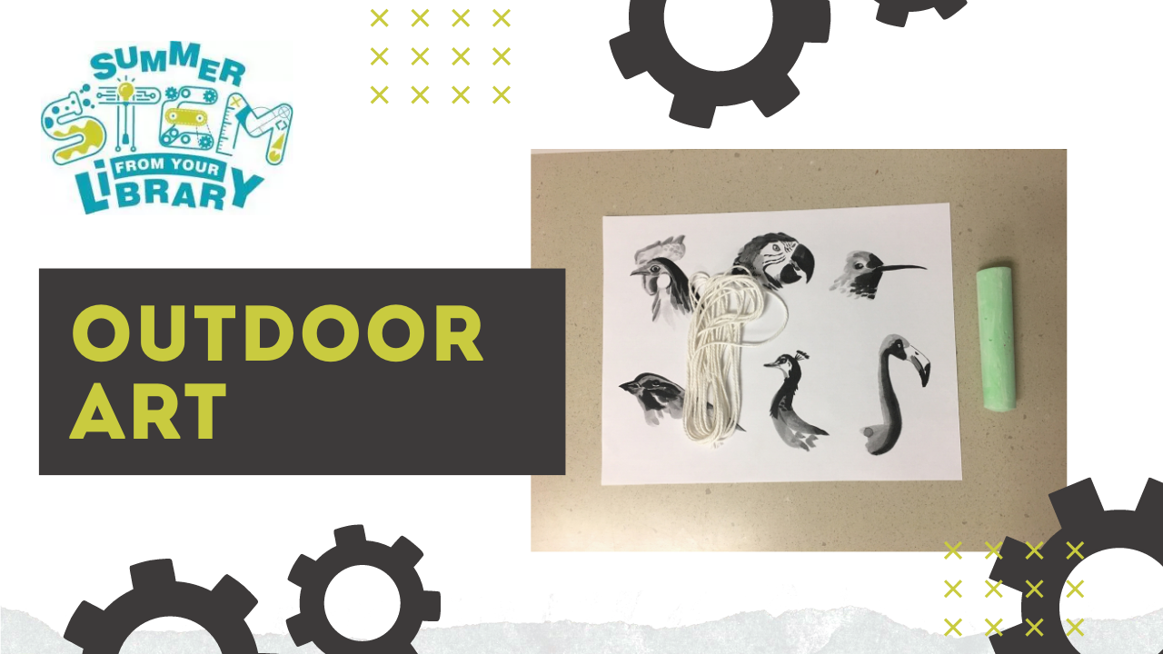 STEM outdoor art kit cover
