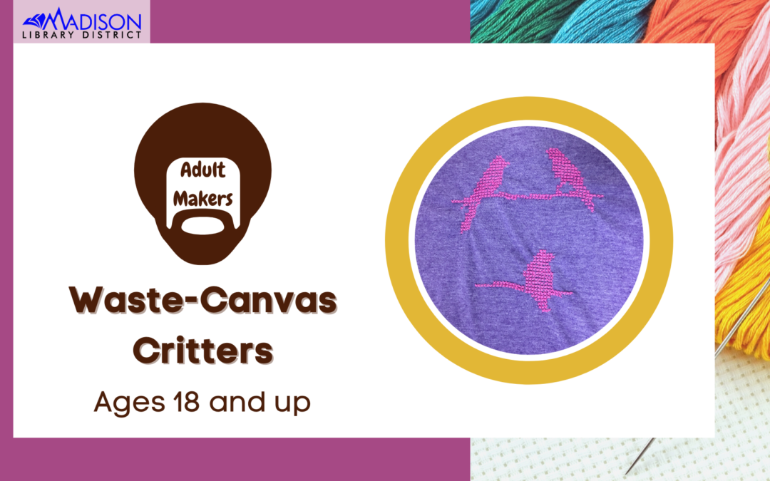 Adult Makers: Waste Canvas Critters