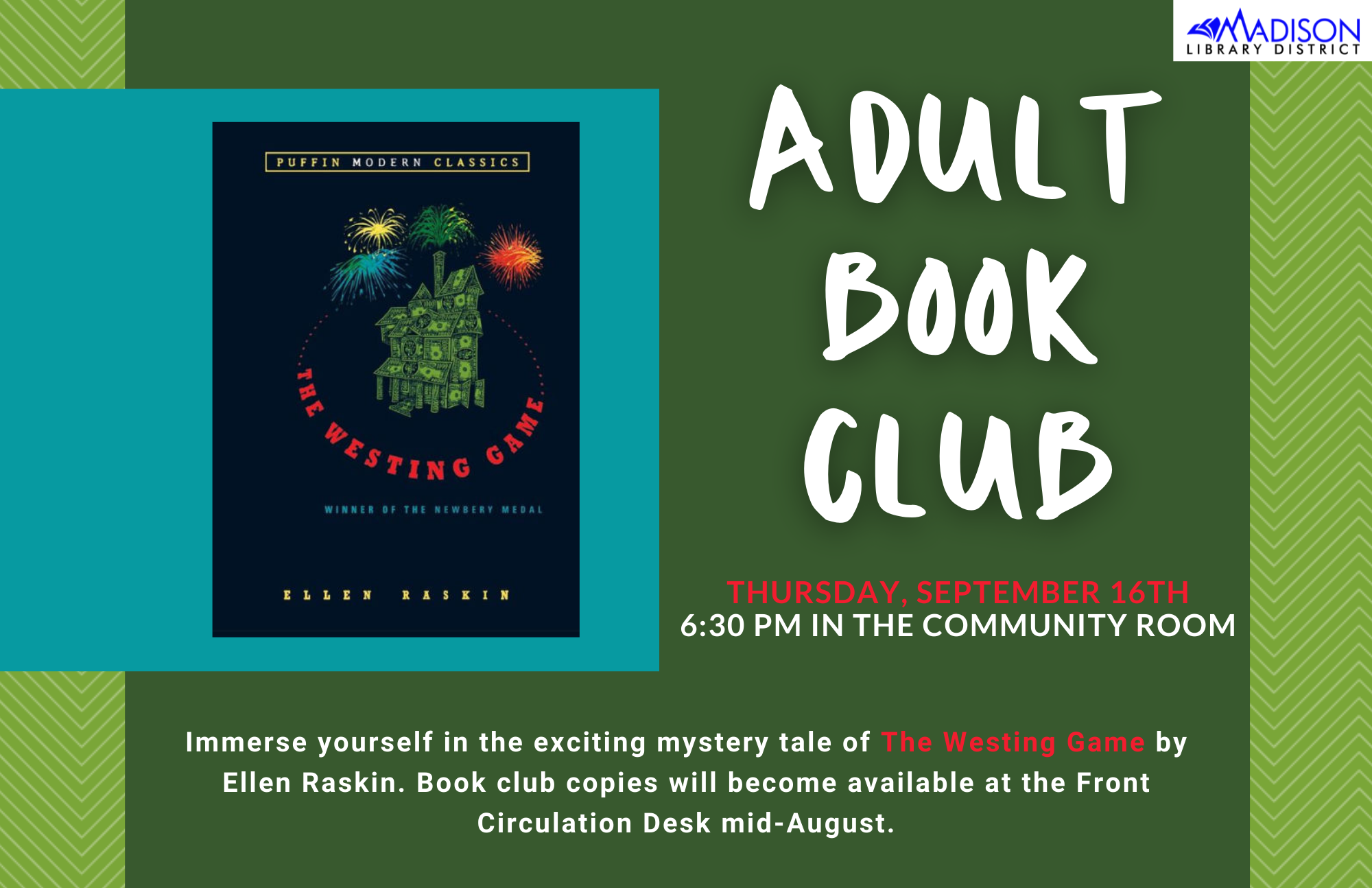 POSTER Adult Book Club September2021