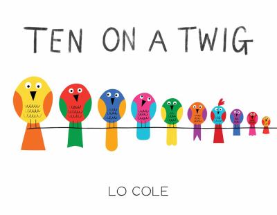 Book cover for Ten on a Twig by Lo Cole