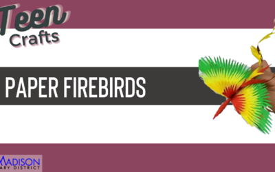 Teen Craft: Paper Firebirds