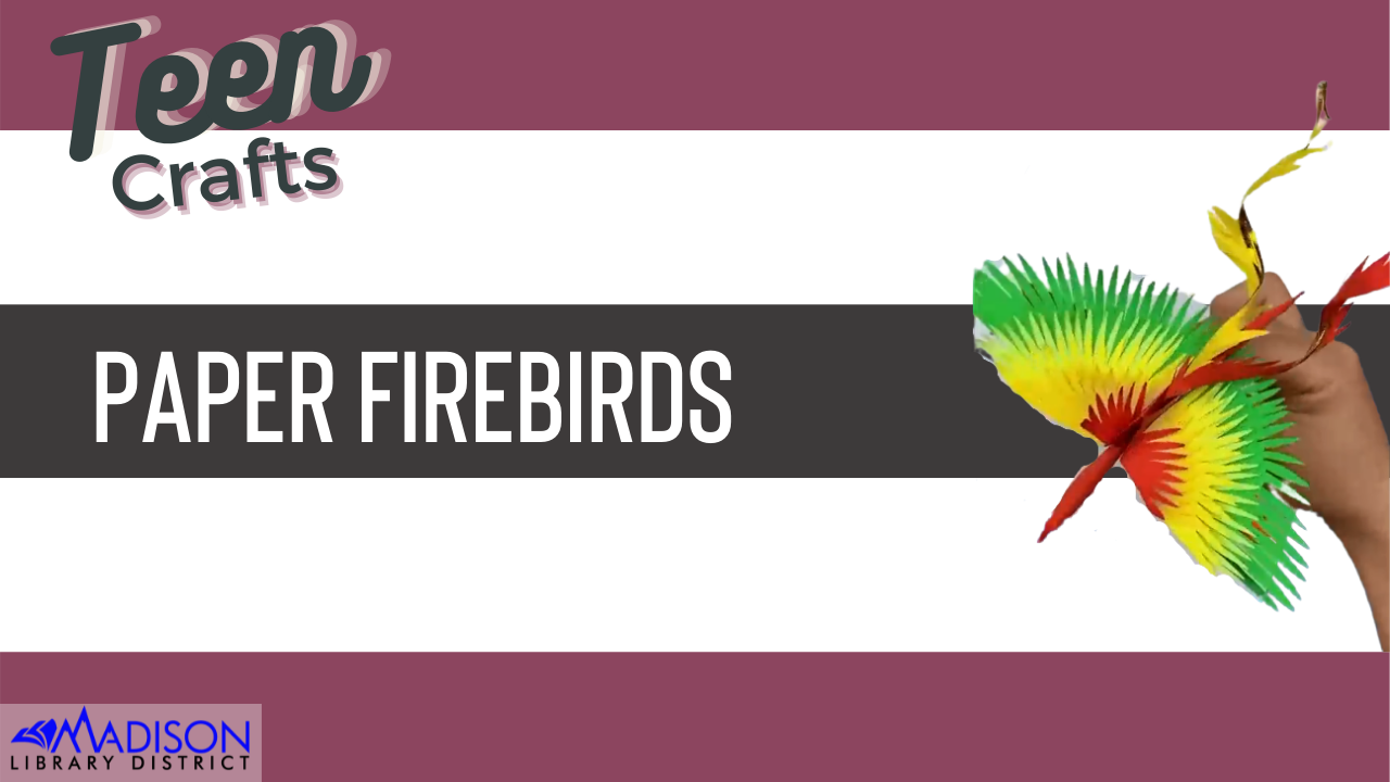 Teen Craft: Paper Firebirds