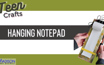 Teen Craft: Hanging Notepad