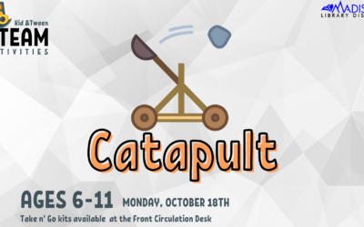 Kid + Tween STEAM: Catapult!