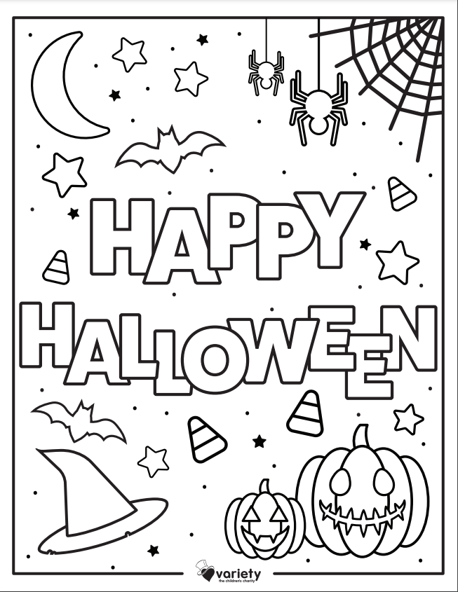 coloring halloween