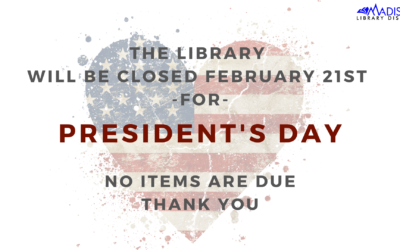 Closed for President’s Day