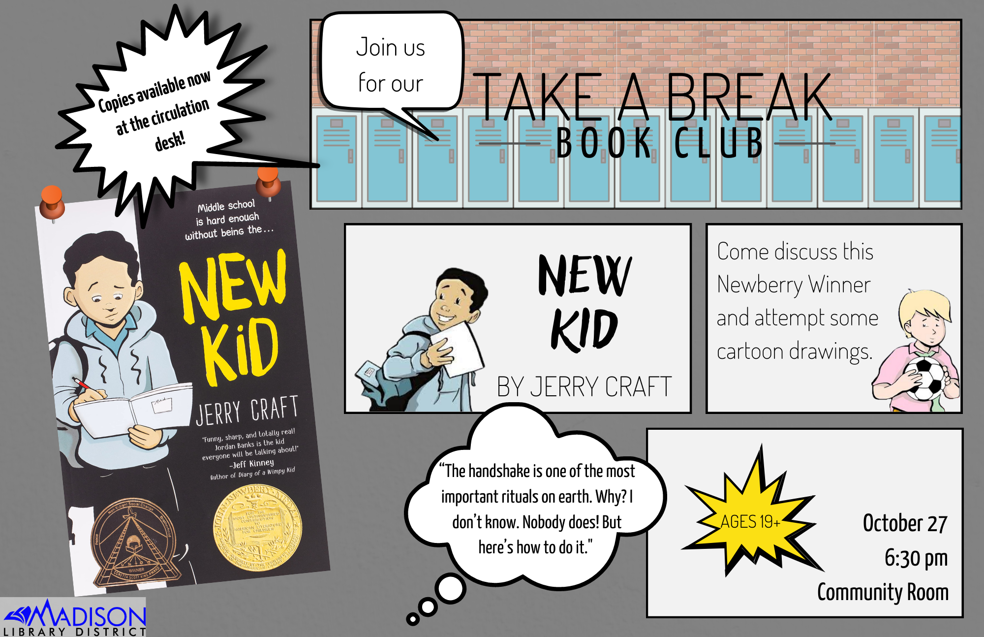 POSTER Adult Book Club Oct 2022
