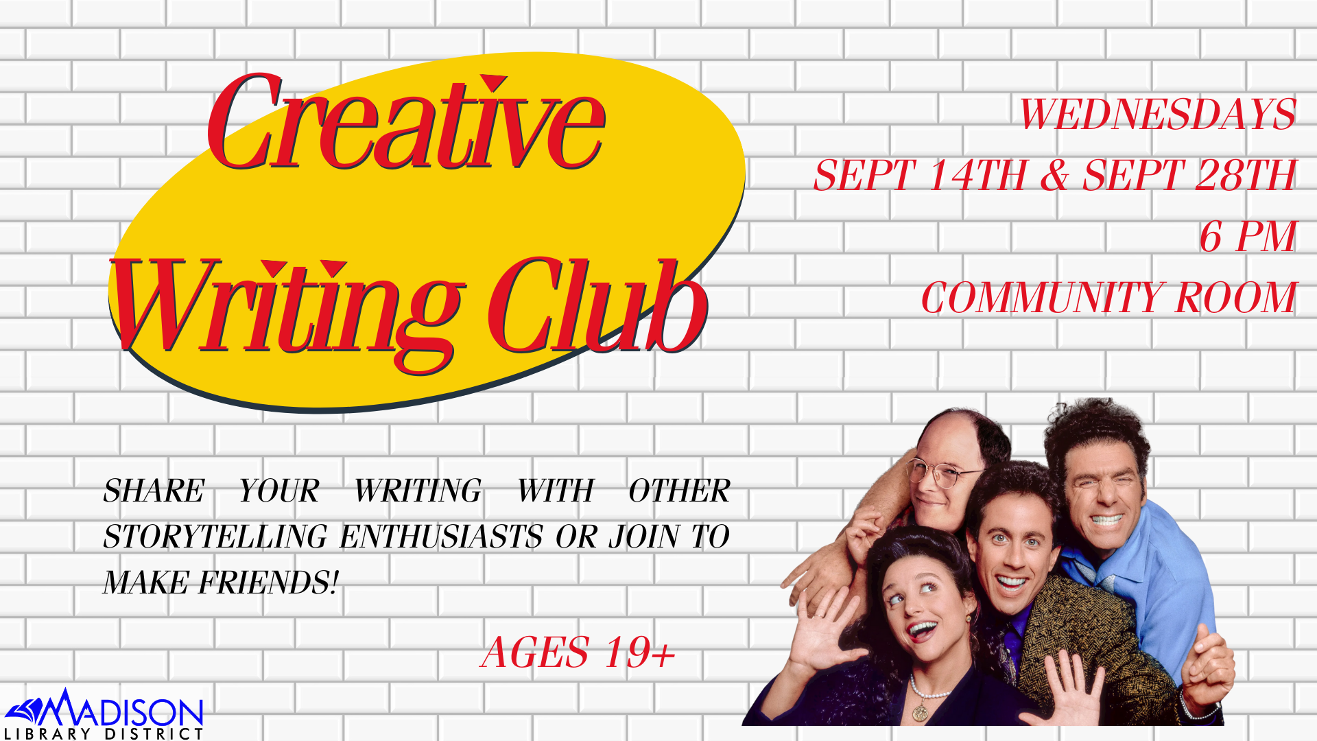 TV BLOG Creative Writing Club Sept 2022