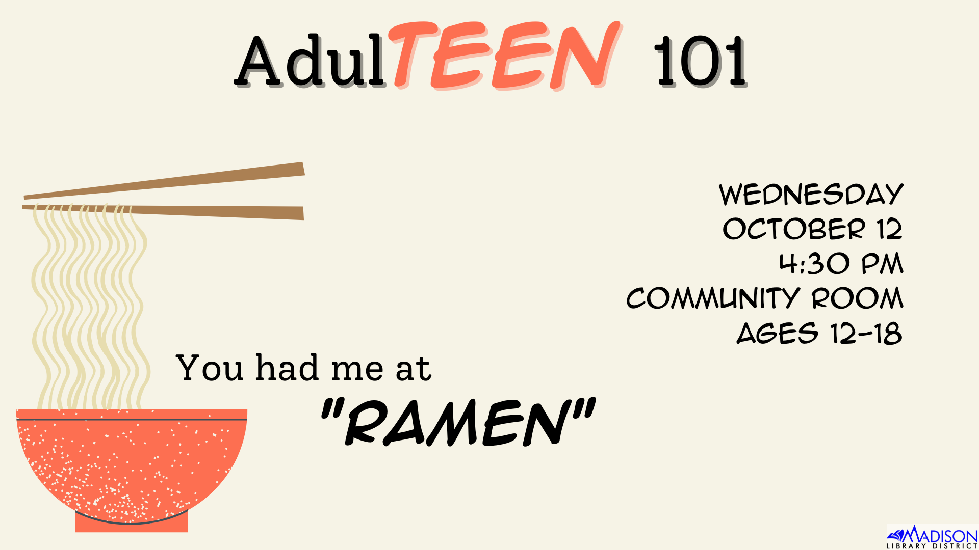 TV BLOG adulteen Oct 2022 (1) Teen action council have a say in what goes on at the library for teens