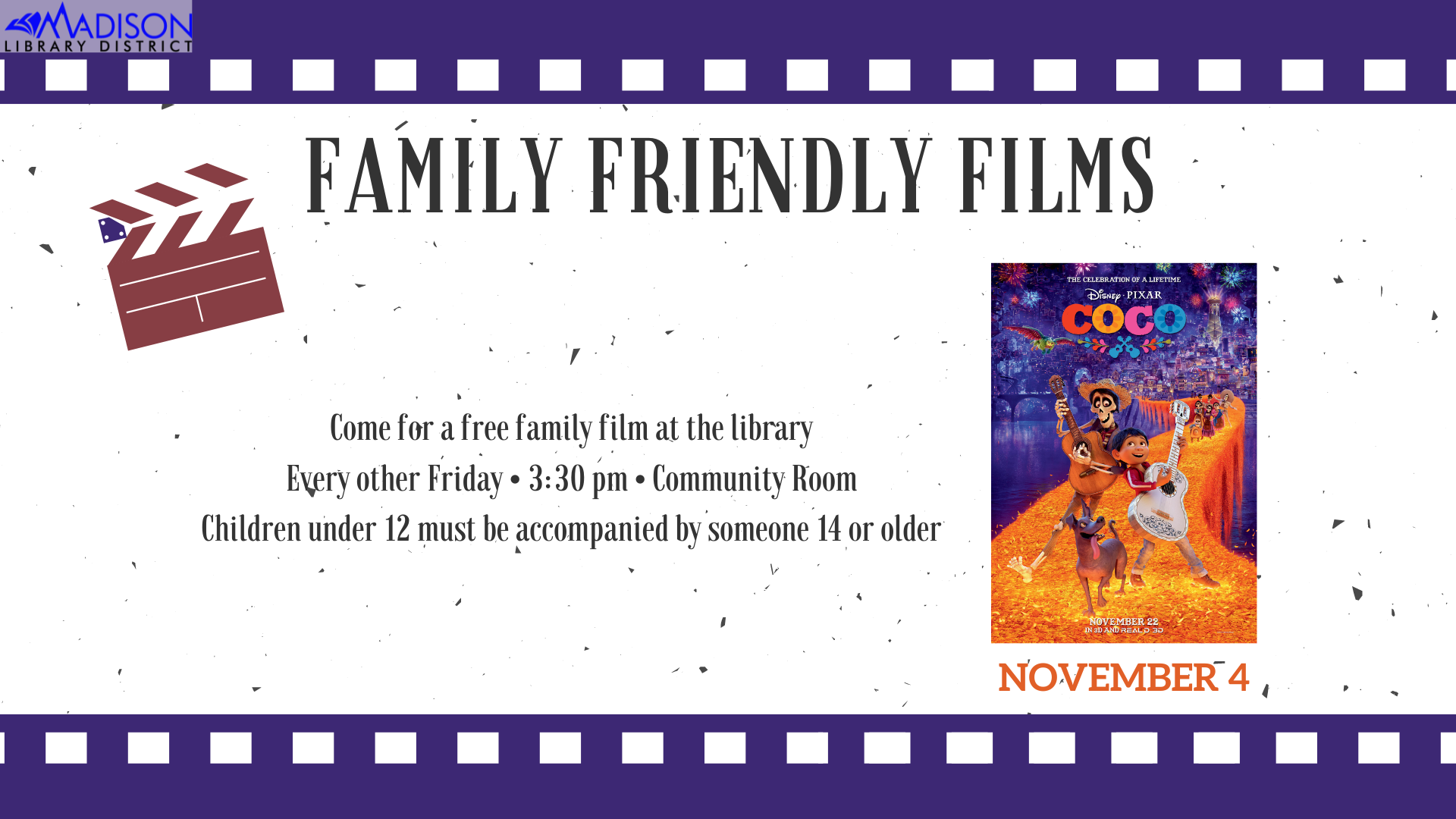 TV BLOG fff Nov 2022 Family Friendly Films Nov 2022