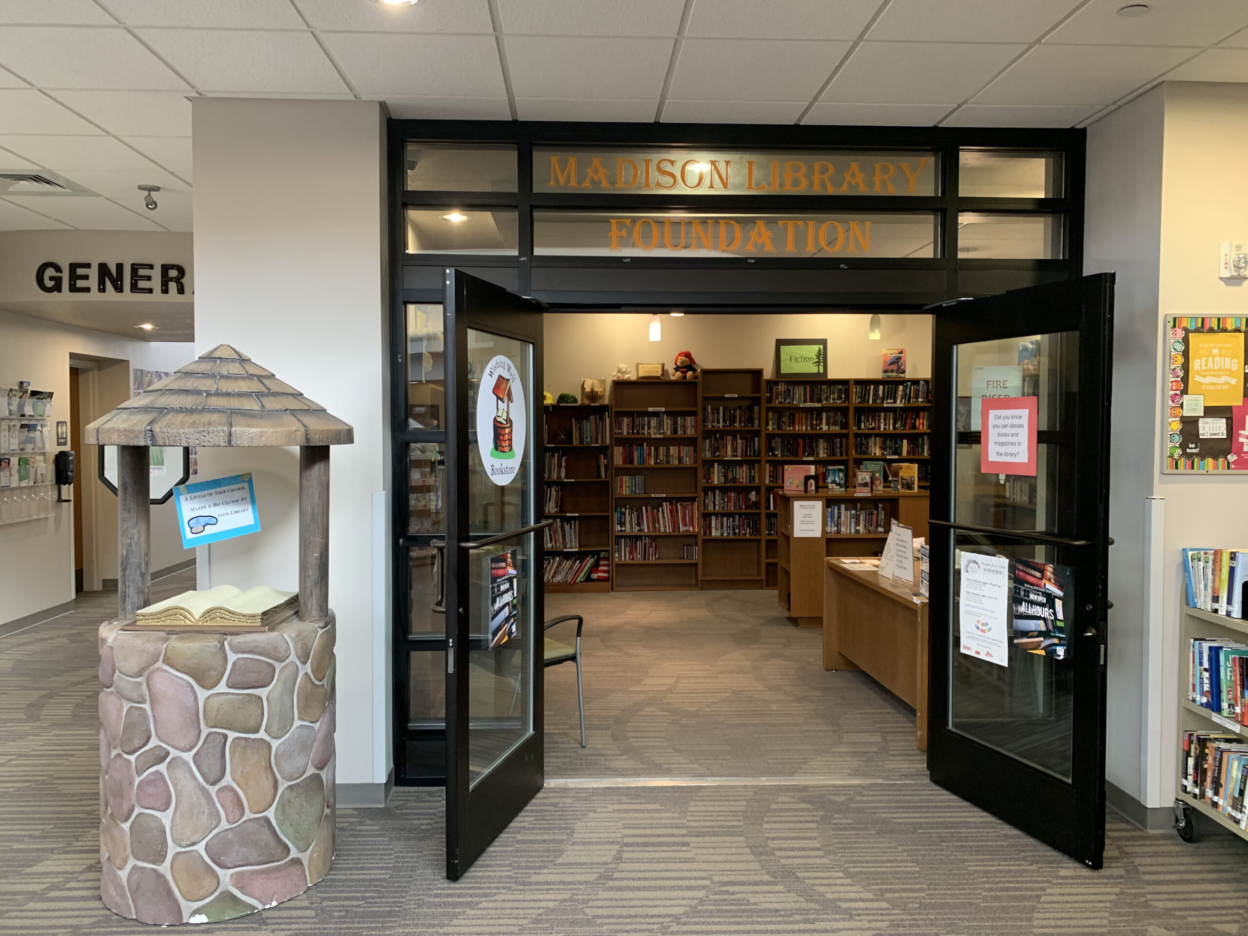 The Wishing Well Bookstore - Maintained by the Madison Library Foundation