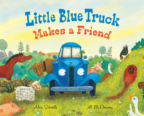 Little Blue Truck Makes a Friend by Alice Schertle