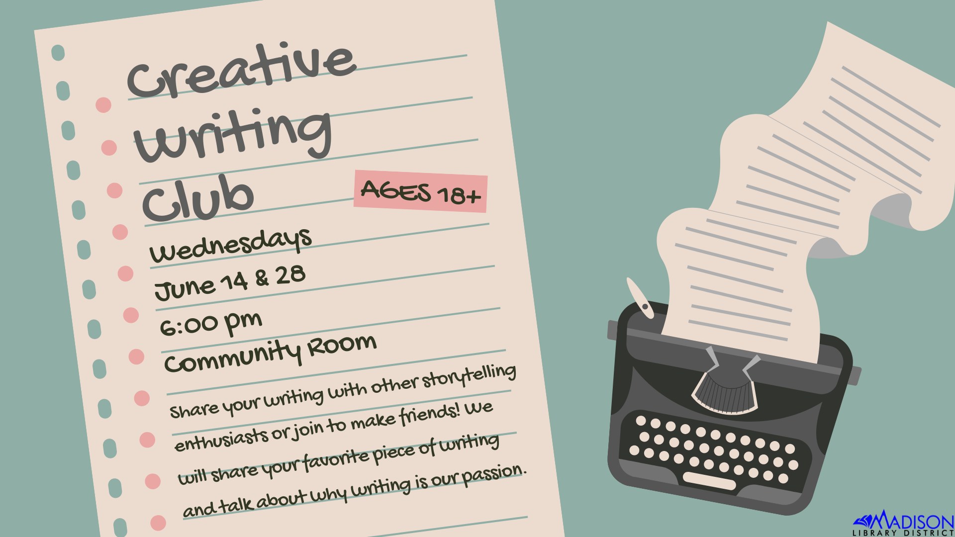 TV BLOG Creative Writing June 2023