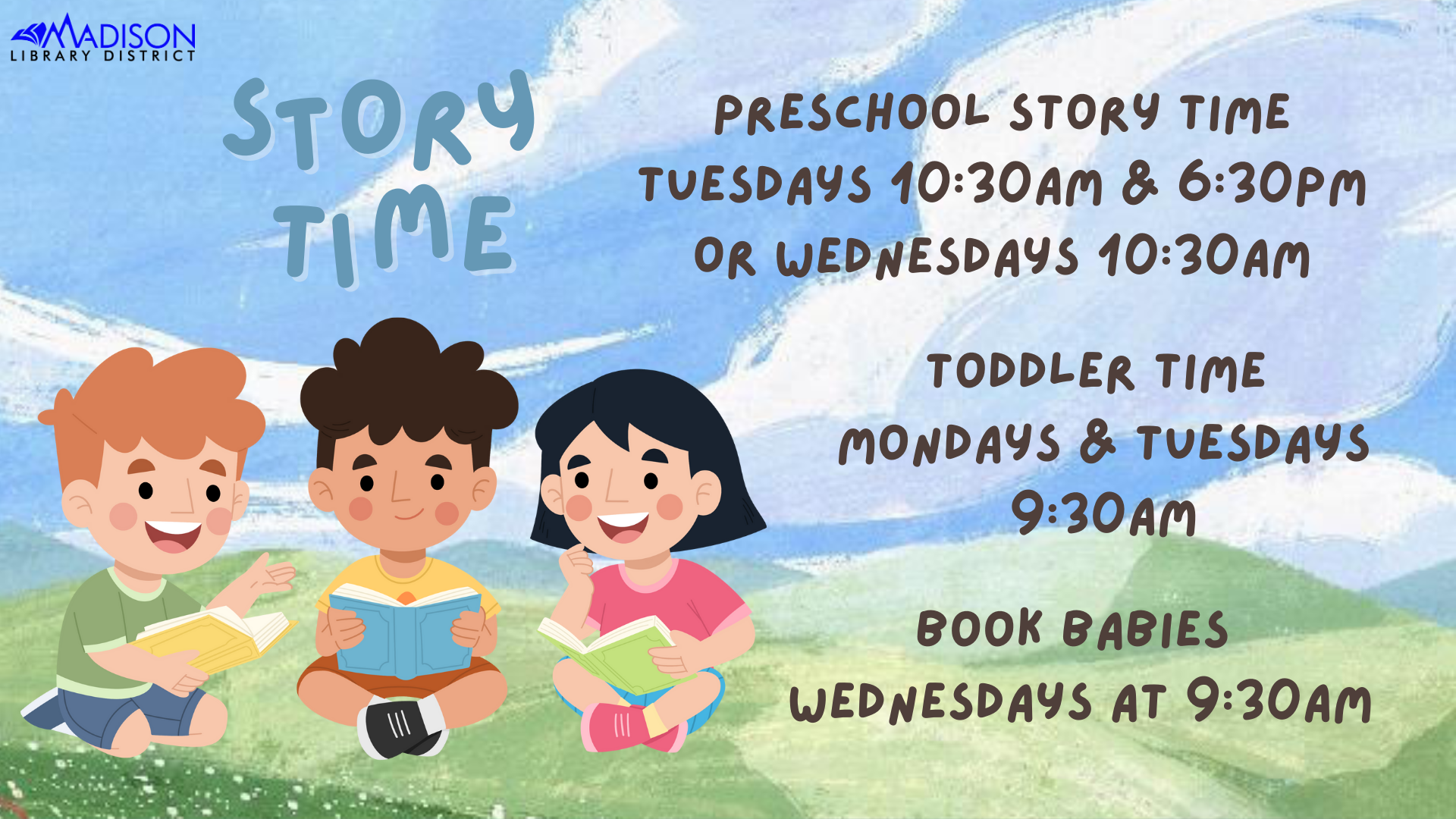 BLOG Story Time Teen action council have a say in what goes on at the library for teens