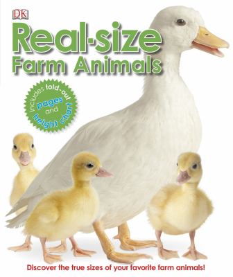 Cover of Real-size Farm Animals by Marie Greenwood.