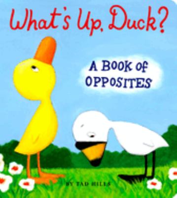 What's Up, Duck? A Book of Opposites by Tad Hills.