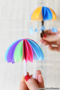 Paper-Umbrellas-Craft Paper Umbrella Craft