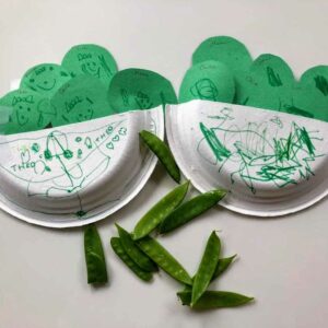 Peas in a pod craft