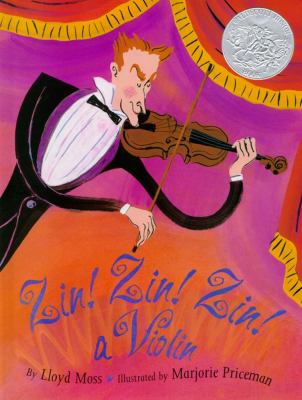 Book cover for Zin! Zin! Zin! a Violin by Lloyd Moss.
