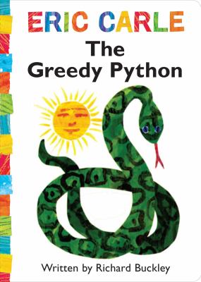 Book cover for The Greedy Python by Richard Buckley