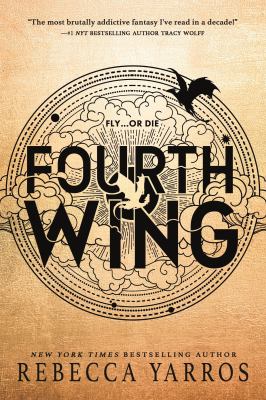 Book cover for Fourth Wing by Rebecca Yarros