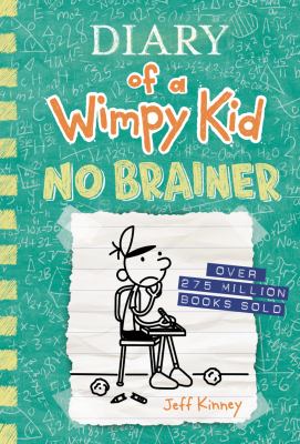 Book cover for No Brainer by Jeff Kinney